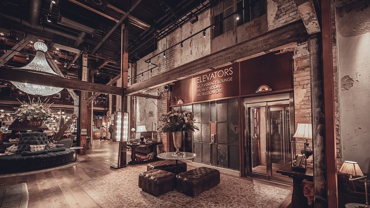 Steam Hotel öppnade 2017 i industriromantisk stil fyllt av upplevelser, nu är man nominerad till Det Stora Turismpriset