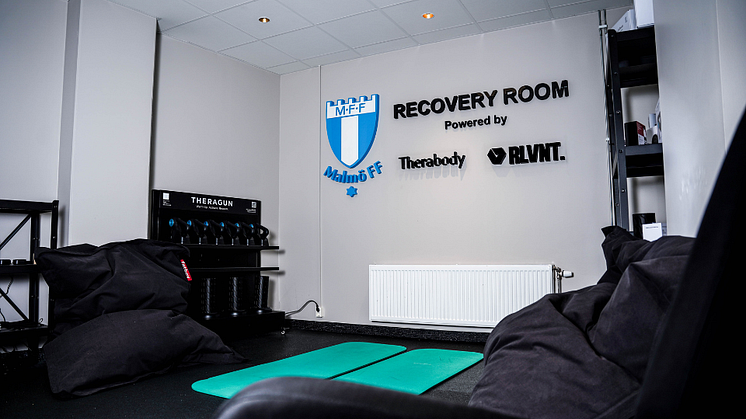 Therabody Recovery Room at Malmö FF Stadion
