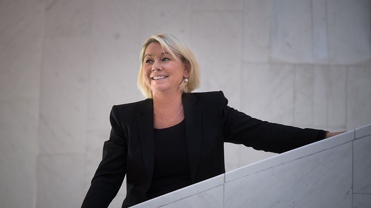 Kommunal- og moderniseringsminister Monica Mæland er blant de nordiske ministrene som har signert erklæringen. Foto: Torbjørn Tandberg