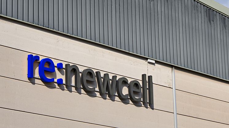 Re:newcell öppnade sin första fabrik 2017 i Kristinehamn, och planerar under de kommande åren investera stort i utökad kapacitet. Bildkälla: renewcell.com