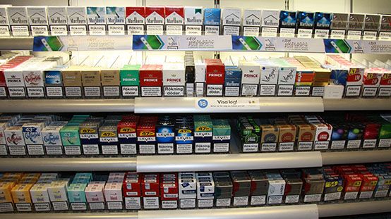Tre butiker i Malmö förbjuds sälja tobak