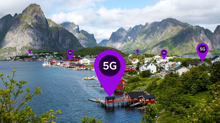 Telia sørger for 5G-fart på populære sommersteder