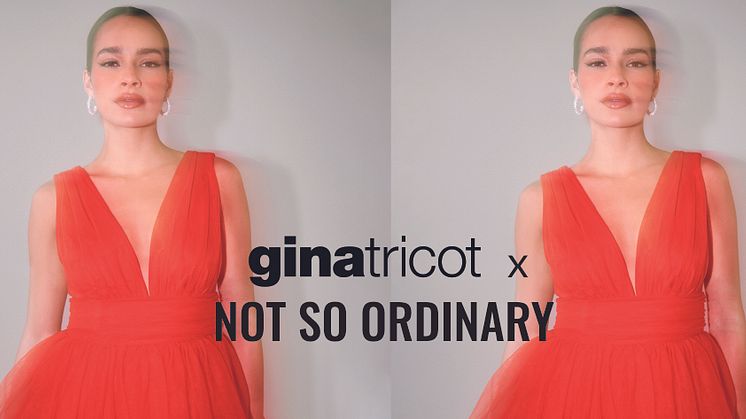 Nu kan du hyra festkläder hos Gina Tricot med hjälp av Not So Ordinarys plattformstjänst