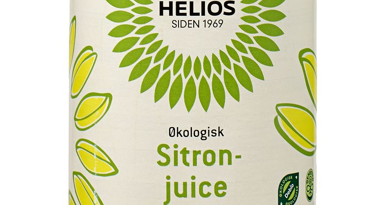 Helios sitronjuice stor demeter 0,75 l
