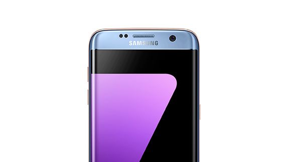 Samsung introducerer Galaxy S7 edge i farven Blue Coral