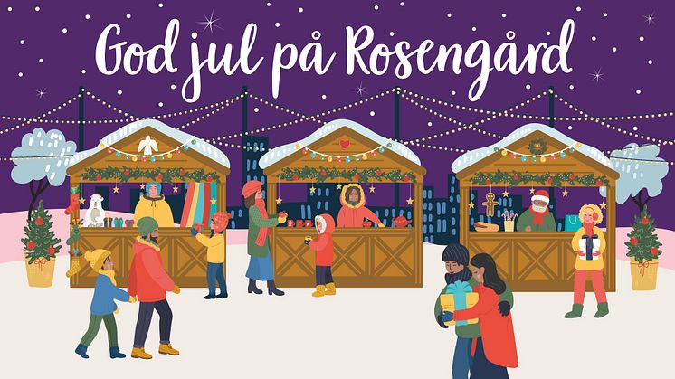 "God jul på Rosengård" arrangeras av Rosengård fastigheter och Brf Ida den 18 december.