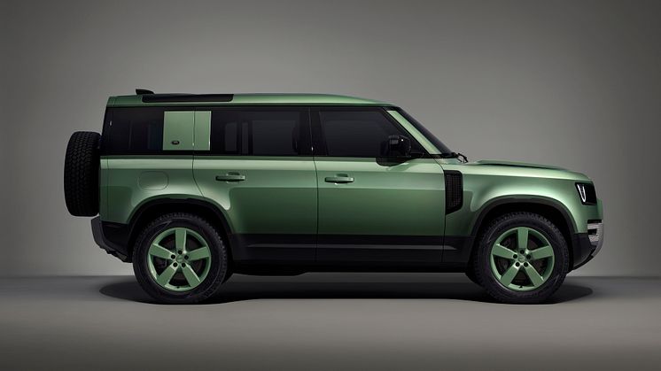 Nye Defender 75th Limited Edition feirer Land Rover-tradisjonene med eksklusive eksteriørfarger og unike detaljer 