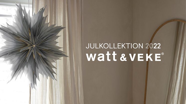Julkollektionen 2022 väcker våra sinnen. Den är Watt & Vekes samtida tolkning av den skandinaviska julen i all sin enkelhet.