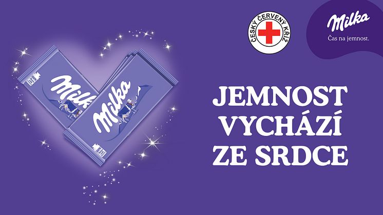 Kampaň Milka & ČČK - Čas na jemnost