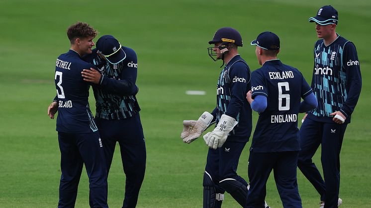 The Young Lions in action this summer. Photo: ECB Images