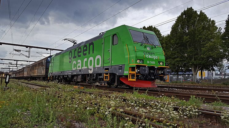 BR-lok och vagnar Green Cargo