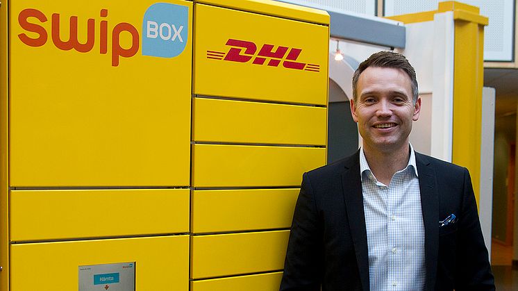 DHL Express först ut med konsumentautomater – enklare e-handel för svenska konsumenter