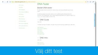Hur man beställer ett DNA-test