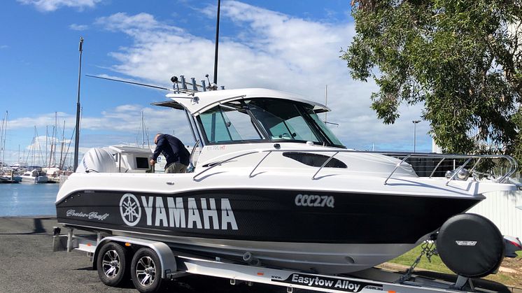 Yamaha Test Boat with twin outboards & VETUS Bow thruster