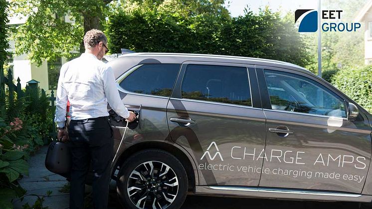 EET Group enters the Electric Vehicle Charging marketplace signing with the innovative Swedish green-tech company, Charge Amps