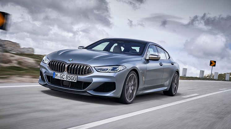 ​BMW:ltä urheilullinen ja tilava 8-sarjan Gran Coupé