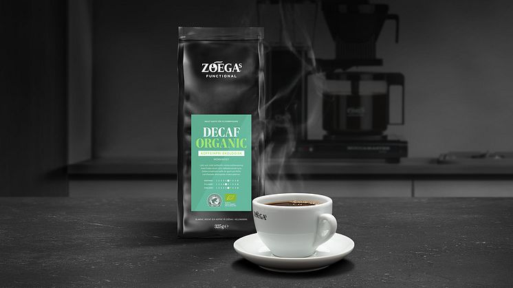 Zoégas Decaf Organic on kehitetty tietoiselle kuluttajalle, joka haluaa nauttia kahvista ajasta ja tilaisuudesta riippumatta.