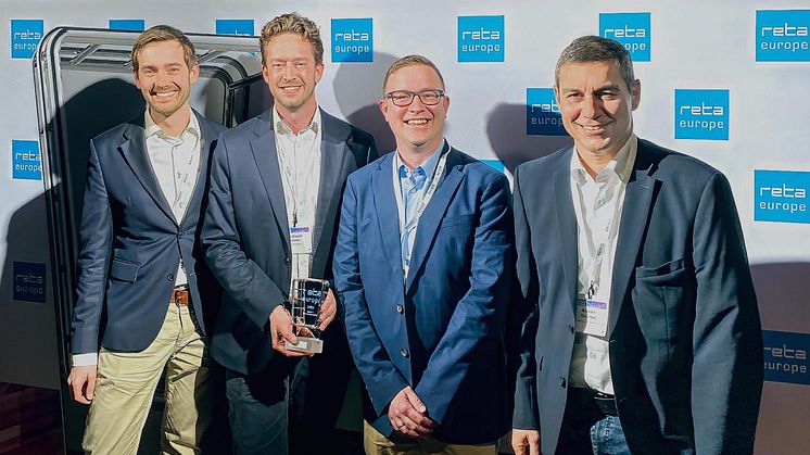 dm-Partner Ubica Robotics erhält Auszeichnung für fortschrittliche Technologie-Lösungen bei der reta-Verleihung 2024