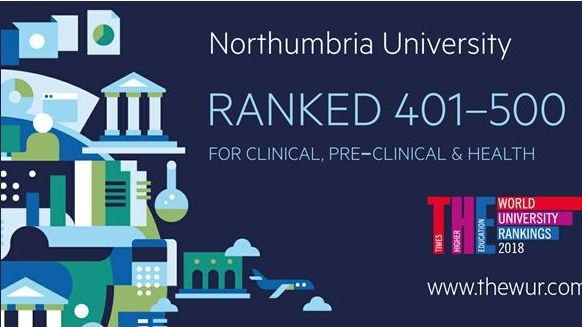 Northumbria's health and life sciences courses ranked among best in the world