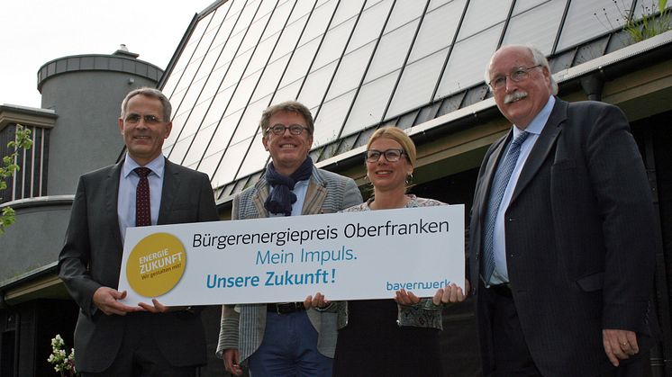Presseinformation: Bewerbungsstart Bürgerenergiepreis Oberfranken 2015 - Bayernwerk und Bezirksregierung würdigen Impulse für die Energiezukunft