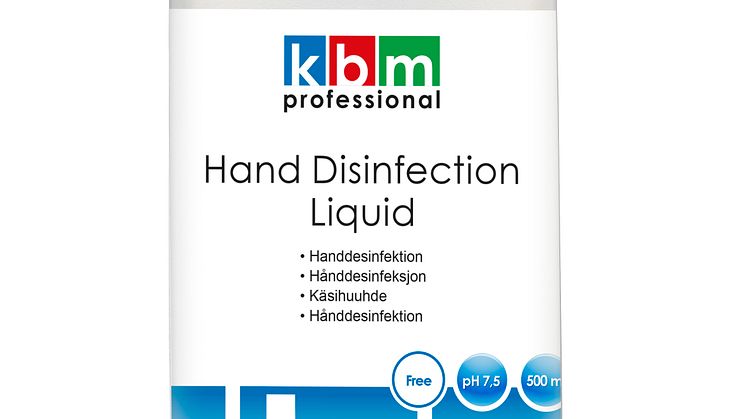 Handdsinfektion, flytande, 500 ml, KBM Professional