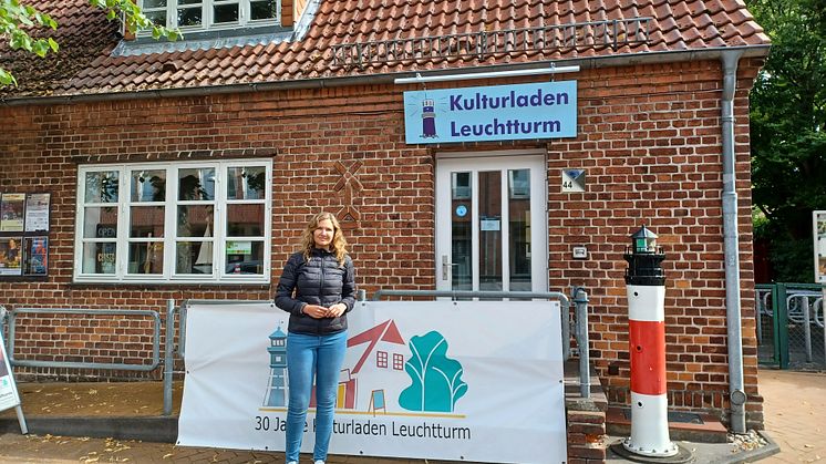 Julia Klemann, Ansprechpartnerin für das Quartiersmanagement Pries-Friedrichsort, bietet ab September wöchentlich zwei offene Sprechzeiten im Kulturladen Leuchtturm e.V. an