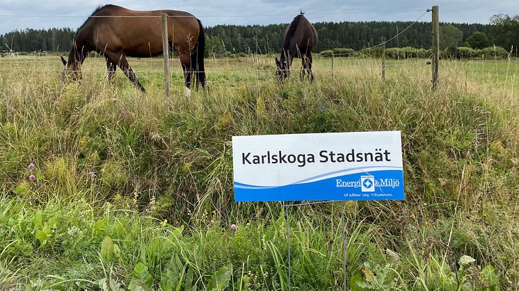 Drygt 350 fastigheter på landsbygden blir snart anslutna till Karlskogas stadsnät.