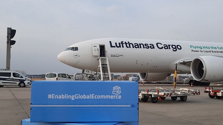 Lufthansa Cargo, heyworld und Customs Broker stärken das eCommerce-Geschäft am Frankfurter Flughafen