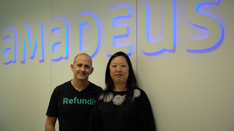 Ziv Tirosh, CEO Refundit - Suzanna Chiu, Head of Amadeus Ventures