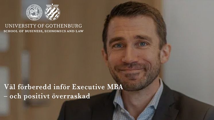 Väl förberedd inför Executive MBA – och positivt överraskad