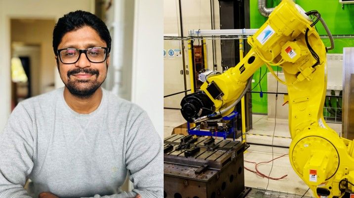 <span>- Elbilars batteripack kan bli återvinningsbara med hjälp av friktionsomrörningssvetsning, säger Vivek Patel, docent på Högskolan Väst. </span>