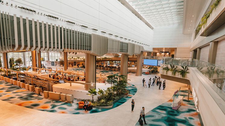  Engineering and expansion works at Changi Airport Terminal 2 completed