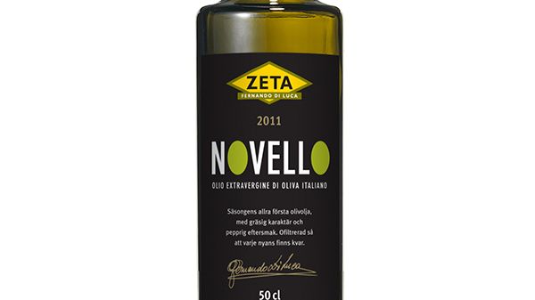 Nyhet:  Zeta Novello 2011 – purfärsk, nypressad, italiensk olivolja