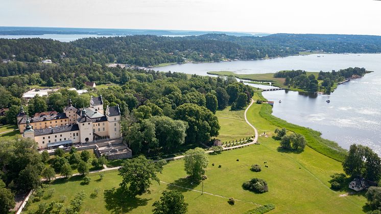 Tyresö slott har öppet för visningar mot förköp på lördagar och söndagar från 27 maj till 3 september. Foto: Peter Segemark/Nordiska museet.