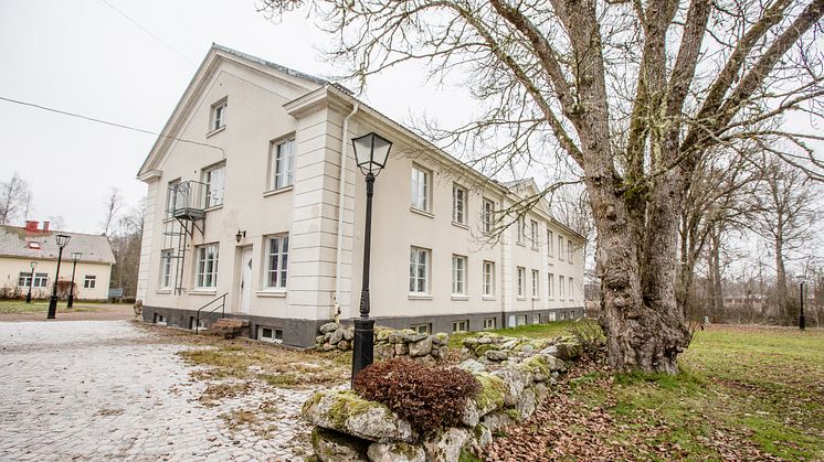 Geijerskolan i Ransäter är nu helt fossilfria i sin värmeförsörjning. Foto John Persson