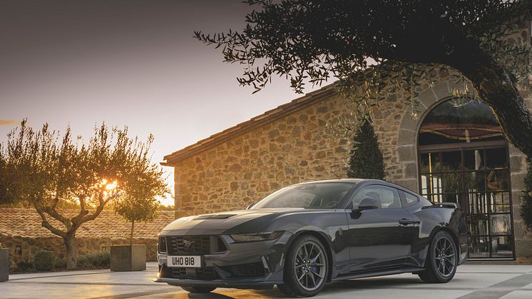Nye Ford Mustang og Mustang Dark Horse klar for salg i Europa