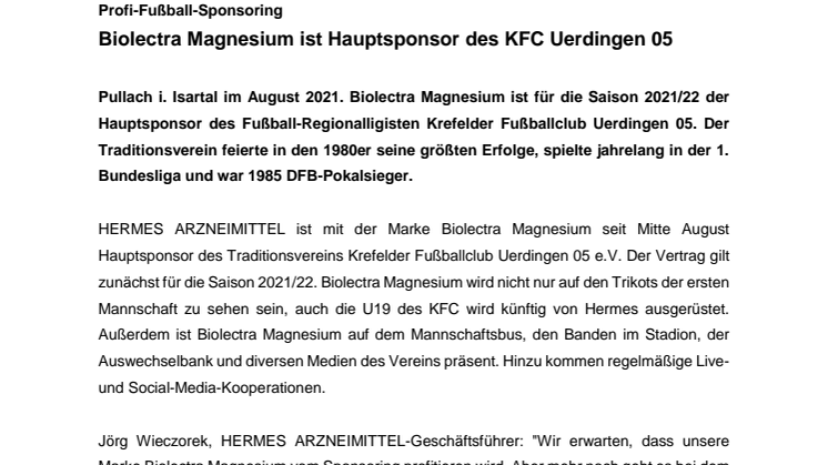 Pressemitteilung - Biolectra Magnesium Hauptsponsor des KFC.pdf