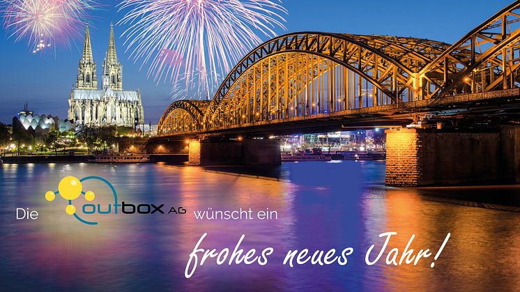 Happy New Year 2023 - outbox AG wünscht alles Gute zum neuen Jahr!