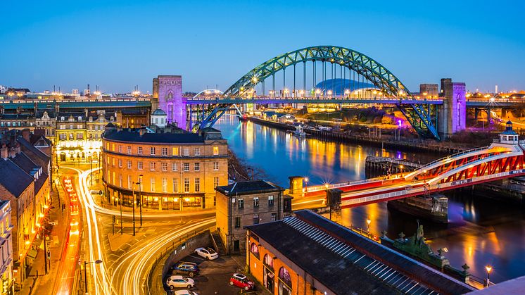 The Quayside in Newcastle