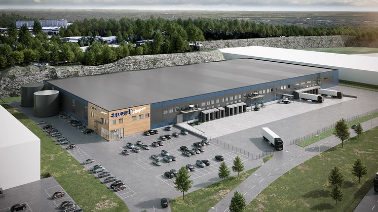 Sportshopens nya lager- och logistikcenter ska stå klart våren 2023