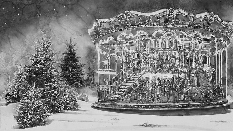 Hans Op de Beeck, Merry-Go-Round in the Snow, 2016 © Studio Hans Op de Beeck