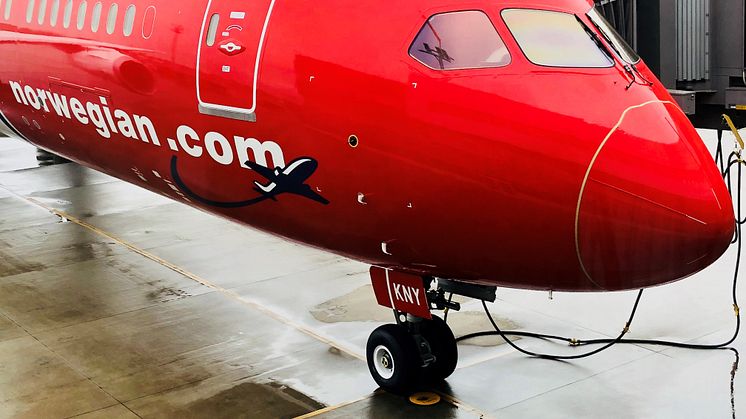 Norwegian modtager fly nummer 150 fra Boeing