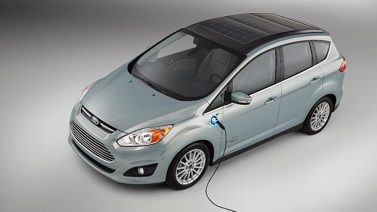 Konceptbilen Ford C-MAX Solar Energi ger en glimt av en miljövänligare framtid