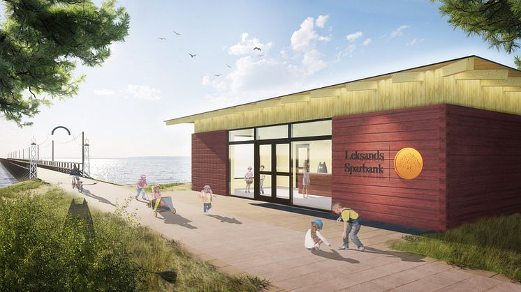 Leksands Sparbank expanderar - öppnar sitt andra bankkontor i Rättvik under sommaren.