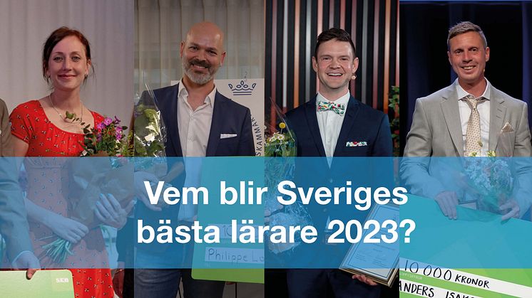 Känner du en lärare som förtjänar titeln “Sveriges bästa lärare 2023”?