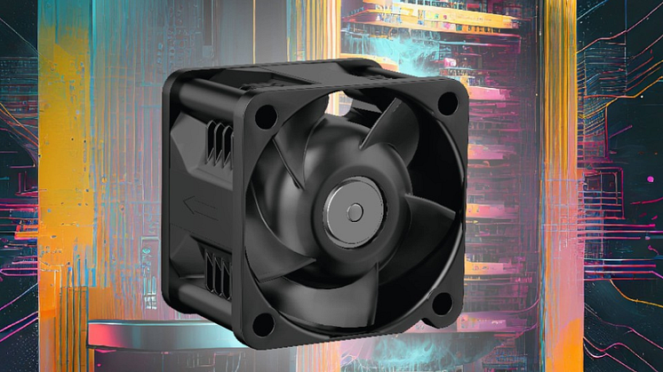 AxiForce 40 - liten och effektiv fläkt för kylning av framtidens teknik.