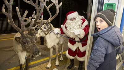 Santa bags a bargain fare with Thameslink and Great Northern