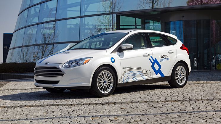 Ford kommer erbjuda europeiska kunder tre olika fordon med eldrift under 2014