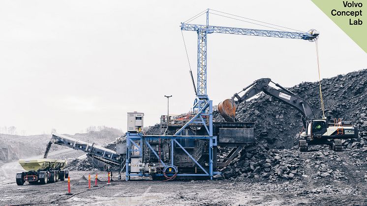 Koldioxidutsläppen har minskat med 98 % på Volvo Construction Equipments och Skanskas Electric Site