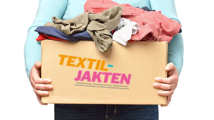 I år kommer Textiljakten att genomföras bland villor och hyreshus i Trollhättan, Vänersborg och Uddevalla